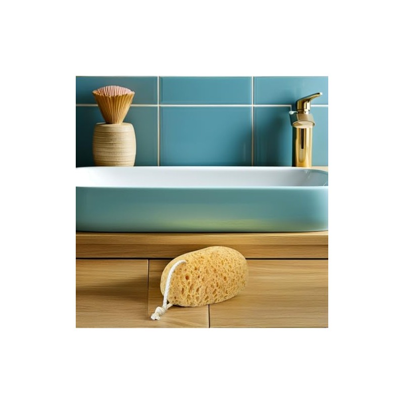 BETOOKY Esponja de Baño Exfoliante de Celda de Abeja 2