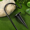 29. 5 Inch Shepherd Hooks: Pack of 2 Garden Bird