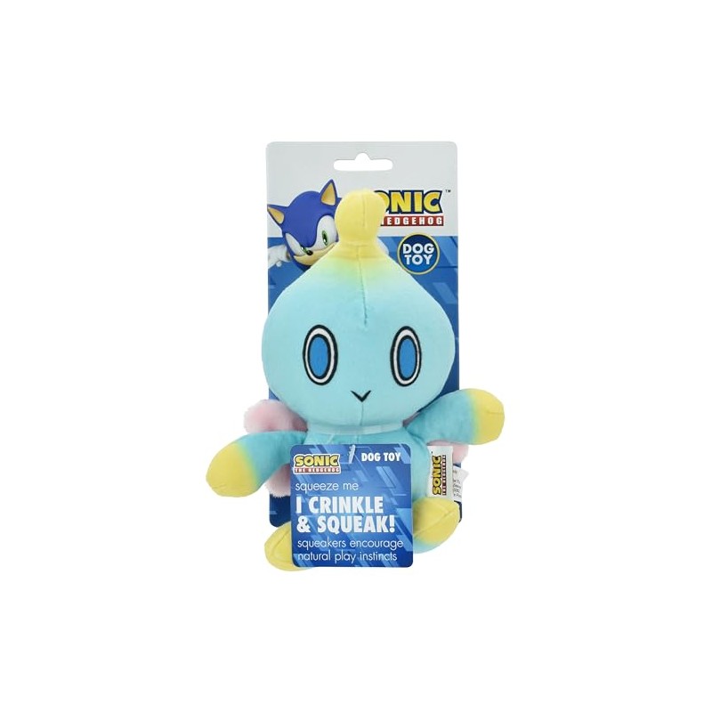 Multipet Sonic Chao - Juguete de Peluche Normal para Perros