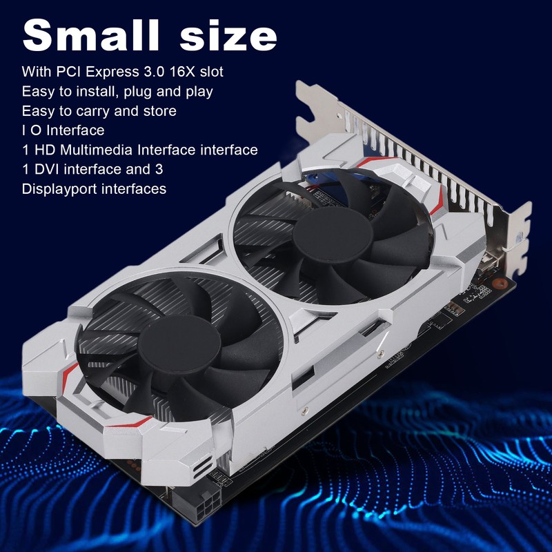 Gaming Graphics Card GTX650TI 2GB DDR5 128BIT High Efficiency Silent