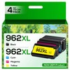 Inkstellar 962XL 962 XL Ink Cartridges Combo Pack for 962