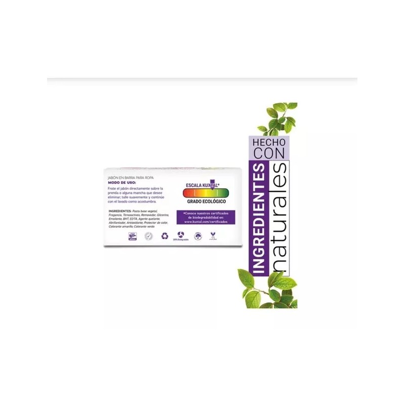 Kuxtal 3Pack JABON Y SUAVIZANTE 2-1 EN BARRA KUXTAL 230g