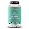 Biotin 5000 mcg Hair Skin Nails Supplement – High-Potency Hair