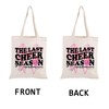 Cheerleader Mom Tote Bag The Last Cheer Season Cheer Mom