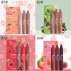 SOMGKINE 3 pcs Lip Liner and Lipstick Makeup Set (01)