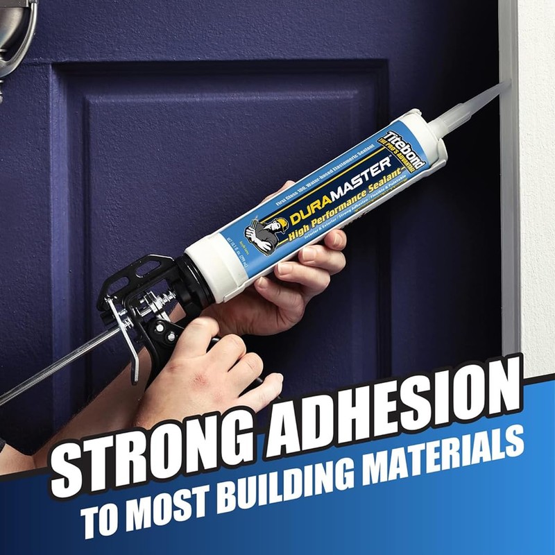 Titebond DuraMaster Sealant, Dark Bronze – Multi-Surface Construction Sealant, Strong