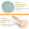 Pack of 3 Lino Print, Robust Pressure Roller with 1