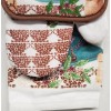 American Mills 3 pc PRINTED KITCHEN SET: 1 POT HOLDER,