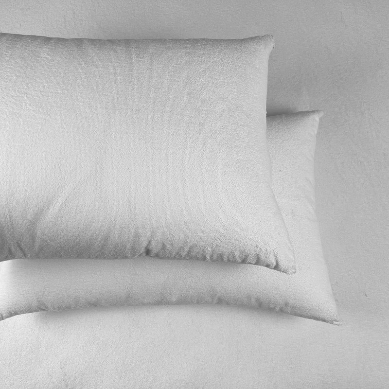 Set of 2 Luxton Waterproof Pillow Protector, Terry Cotton Toweling