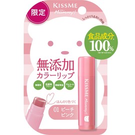 Mommy Color Lip Balm 01 Peach Pink Parent Child Baby Kids Sensitive Skin
