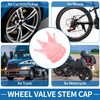 A ABSOPRO Tire Valve Stem Caps 12.8MM Car Wheel Valve