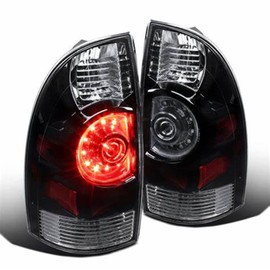 labwork LH and RH Tail Lights Replacement for Toyota Tacoma 2005-2015 Rear Tail Lights Brake Lamps Assembly Driver and Passenger Side TO2800177 TO2801177