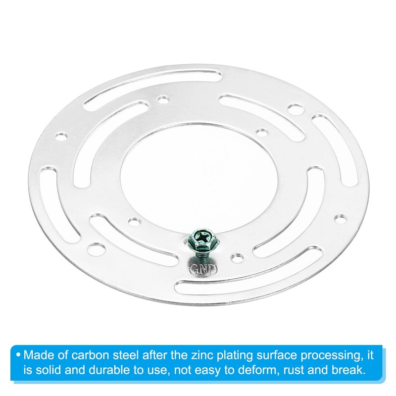 PATIKIL 4" Light Fixture Mounting Bracket, 2 Pack Light Crossbar