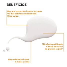 2pcs Protector Solar Facial Color Oil Control Spf50+ 50ml