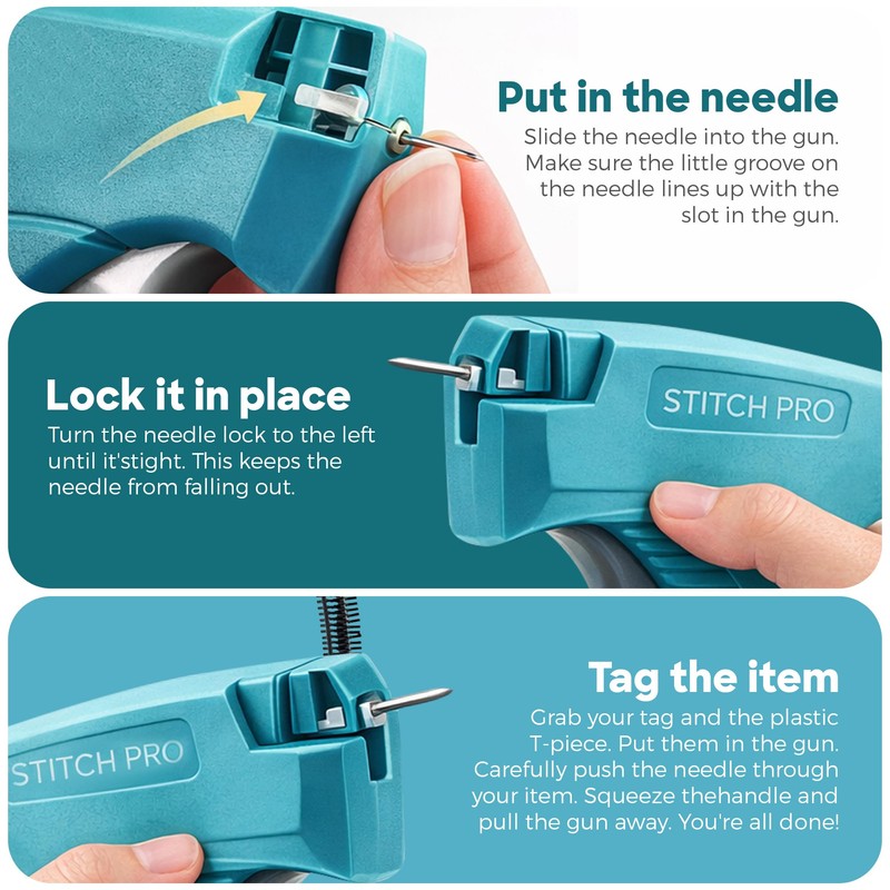 STITCH PRO Stitch Gun for Clothes | Stitchy Quick Clothing