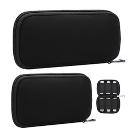 2-Piece U Disk Storage Bag, USB Box, USB Storage Box, Multiple Compartments, U Disk Storage Bag, Portable Protective Case, Waterproof, Dustproof, Mini Storage Bag