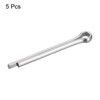 sourcing map Split Cotter Pin, 5mm x 45mm Stainless Steel