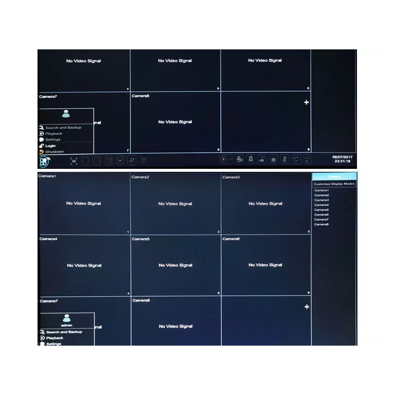 TVT TD-2108TS-CL Superlive Pro App TVI, CVI and AHD 8Ch
