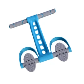 Sosoport Home Fitness Pedal Stretch Board Leg Pull Pedal with Comfortable Handles for All Ages Portable Silica Gel Resistance Trainer for Home Gym and Yoga