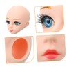 STOBOK 3pcs Vinyl Doll for Creative Crafting Realistic Features for