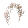 Diadema de Flores, Tocado de Flores, Tocado Floral para Novia,
