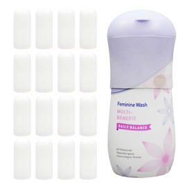 16 Pack Silicone Bottle Covers Travel Essentials for Women Men, Cruise Ship Essentials 2025, Travel Size Toiletries, Luggage Accessories, Elastic Sleeves Leak Proofing