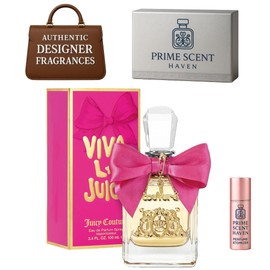 prime scent haven Viva La Juicy Perfume for Women Eau De Parfum Spray 3.4 oz - Bundled with Perfume Atomizer