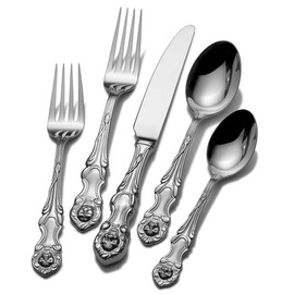 Wallace Lion 18/10 Stainless Steel 20pc. Flatware Set (Service for Four)