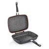 WILMA BLACK Granite Non-Stick Reversible Grill and Griddle Pan (14.2