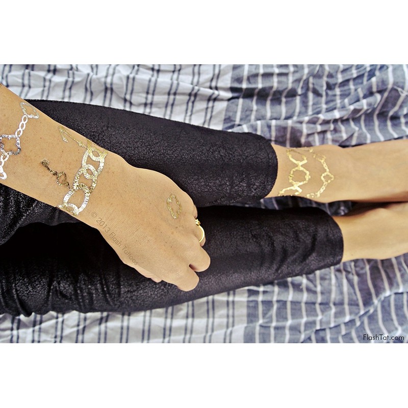 Original FLASH TATTOOS – The popular gold tattoos from the