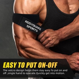 Adjustable Occlusion Bands, 4 Pack (2 Bicep Bands, 2 Leg Bands), Comfortable Fabric Velcro Bands for Blood Flow Restriction Training and Fast Growth