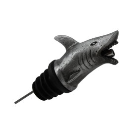 Happy Hour Shark Head Wine Pourer - Stopper, Aerator, and Perfect Pourer