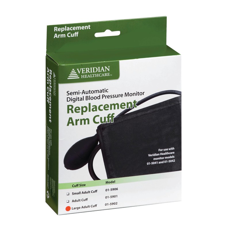 Veridian Healthcare Adult Arm Cuff | Replacement for Semi-Automatic Blood