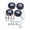 GIVIHGETI Pack of 4 Suitcase Wheels Replacement Wheels 50 x