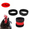 Chicken Collar 2 Pack Anti Crow Rooster Collar No Crow