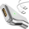 USB Type C Magsafe2 Rapid Charging Adapter T-Tip Magnetic Charging