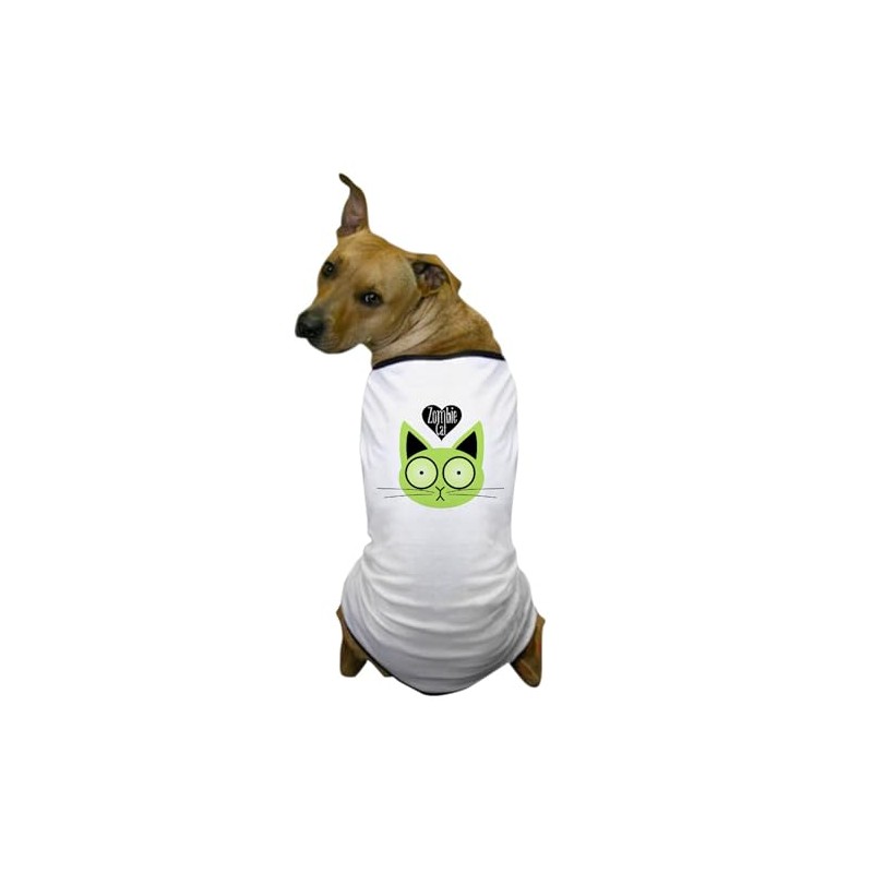 CafePress Zombie Cat Dog T Shirt Dog T-Shirt, Pet Clothing,