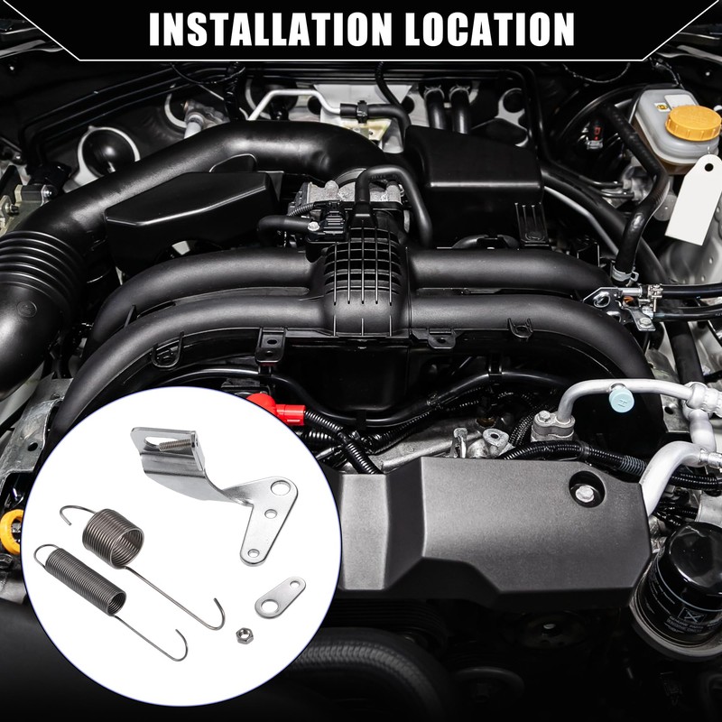 Hihaha Universal Throttle Return Spring Car Carburetor Throttle Cable Bracket