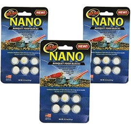 Zoo Med (3 Pack) Laboratories Nano Banquet Block Mini, 3pk