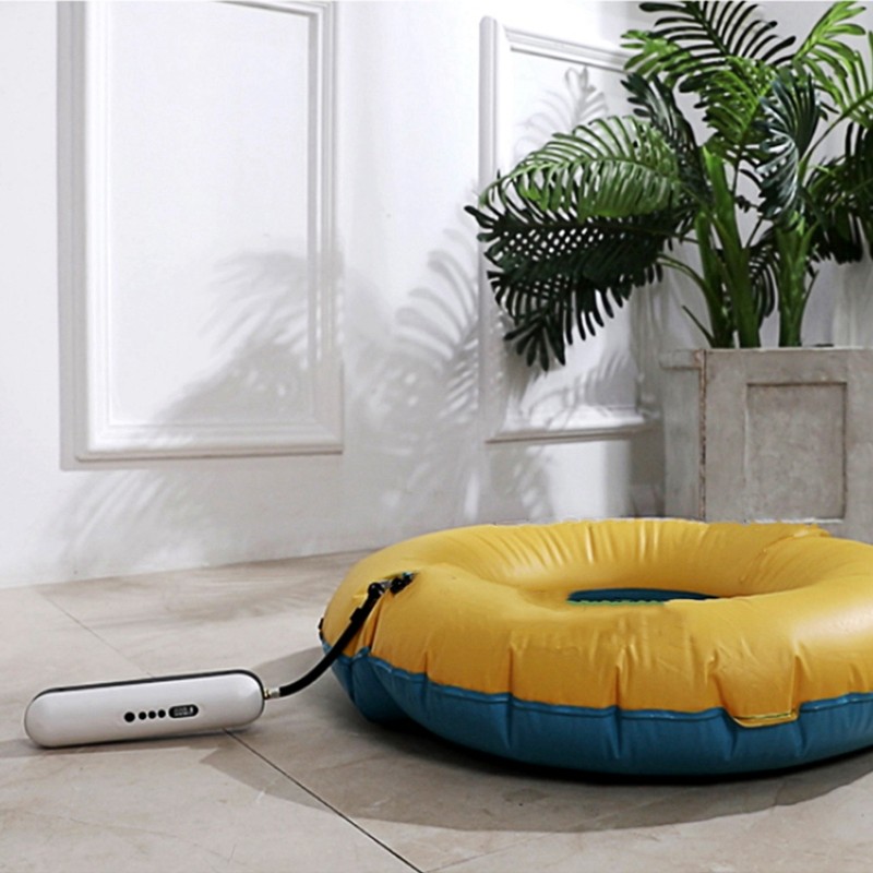 USB Charging 12V Smart Car Mini Air Compressor Pump Electric