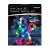 The Christmas Workshop Multi Coloured LED Window Light Snowman