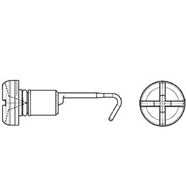 BEHR HELLA SERVICE 9NS 376 747-011 *** PREMIUM LINE *** Bolt, radiator cap