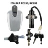 Kit Cerraduras Completo Switch Tapon Italika Rc Rc150 Rc200