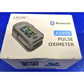 LPOW NEW LPOW A340B Fingertip Pulse Oximeter Blood Oxygen Saturation Monitor SpO2