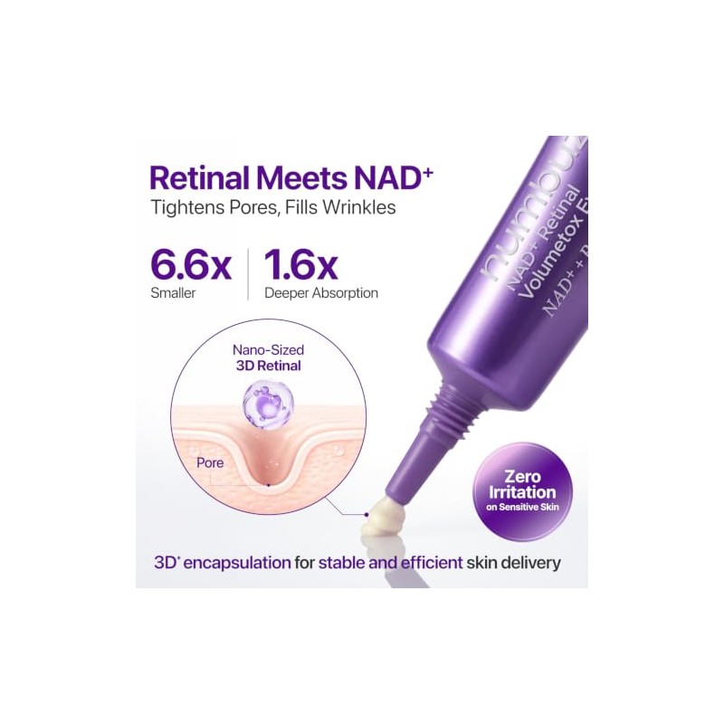 Numbuzin No.9 Nad+ Retinal Volumetox Eye Cream