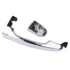 Exterior Rear Left Driver Side Chrome Door Handle Replacement for