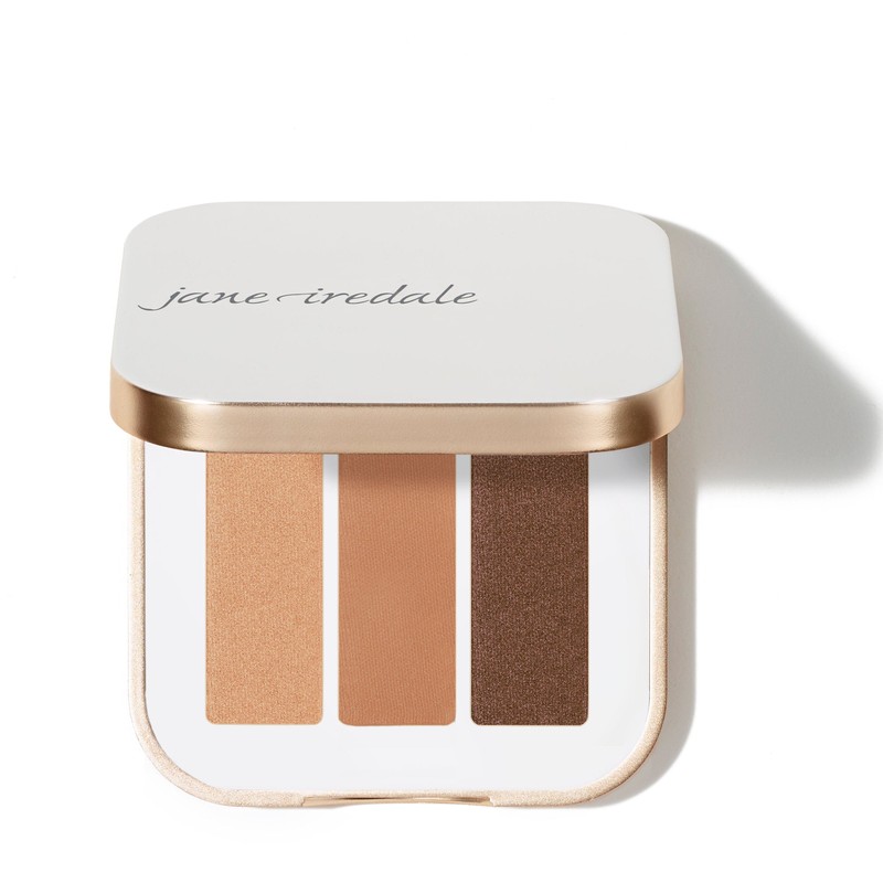 Jane Iredale PurePressed Eyeshadow Triple 2.8g, Driftwood