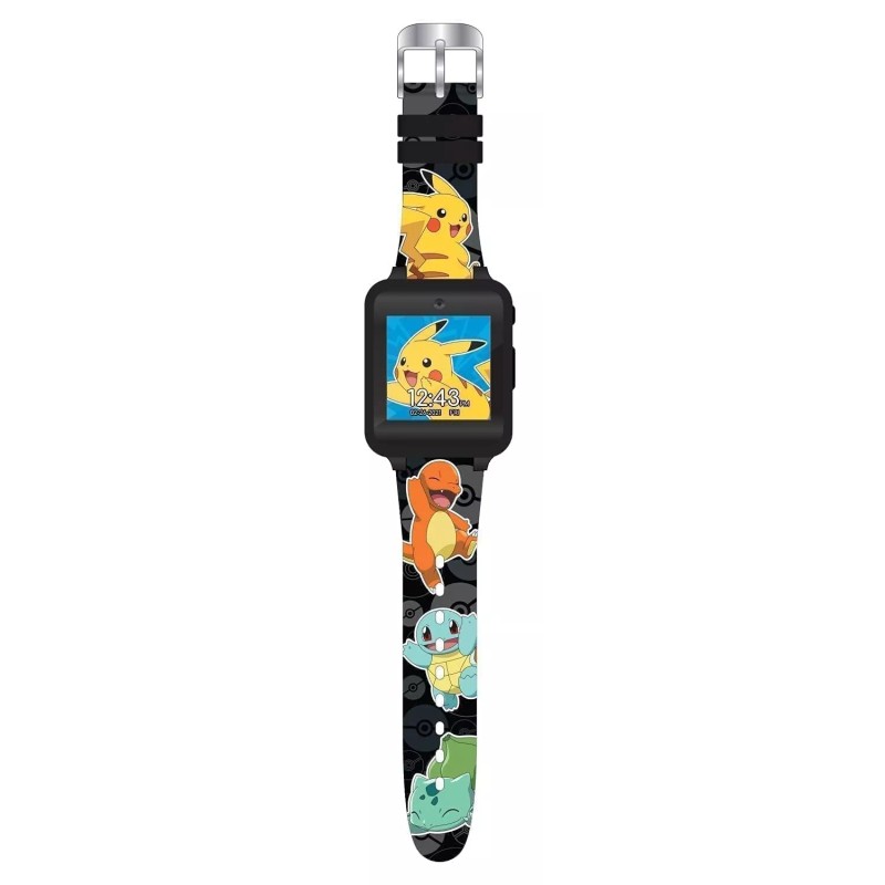 Rarewaves Accutime Kids Pokémon Pikachu Black Digital LED Watch with