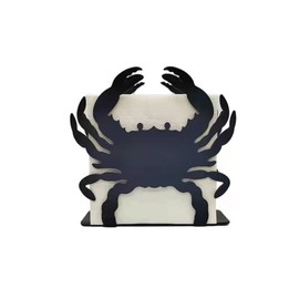 Hosoncovy Napkin Holder for Table Countertops, Metal Crab Napkin Holder for Kitchen, Cocktail Napkin Dispenser Tissue Stand Napkin Organizer Paper Tissue Dispenser Serviette Holder Serviette Dispenser