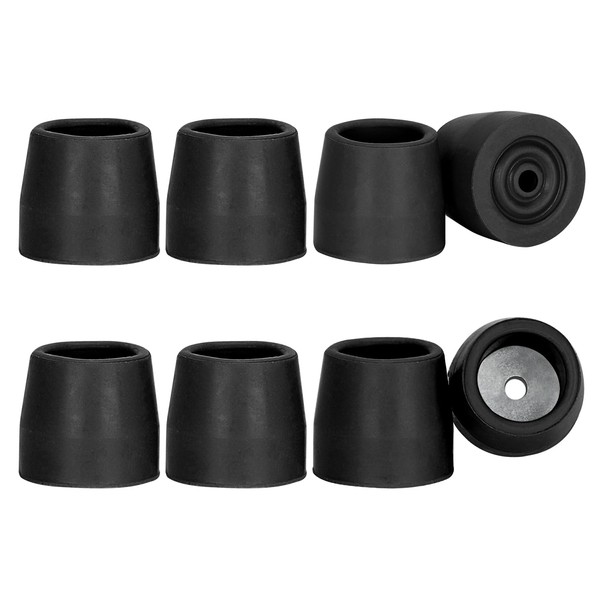 supregear Rubber Ferrules for Zimmer Frames (8 Pcs), 25mm Heavy